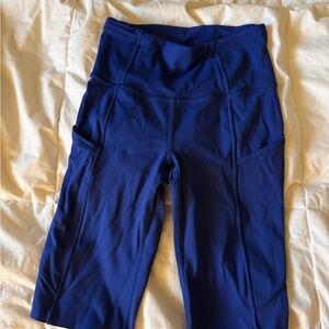 Lululemon Athletica Women's Royal Blue Bike Shorts